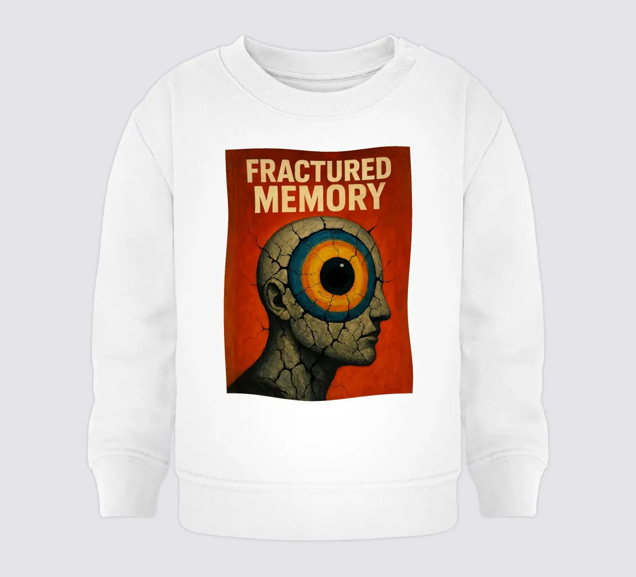 Memoria fratturata felpa neonato da 🥝 KIWI STORE