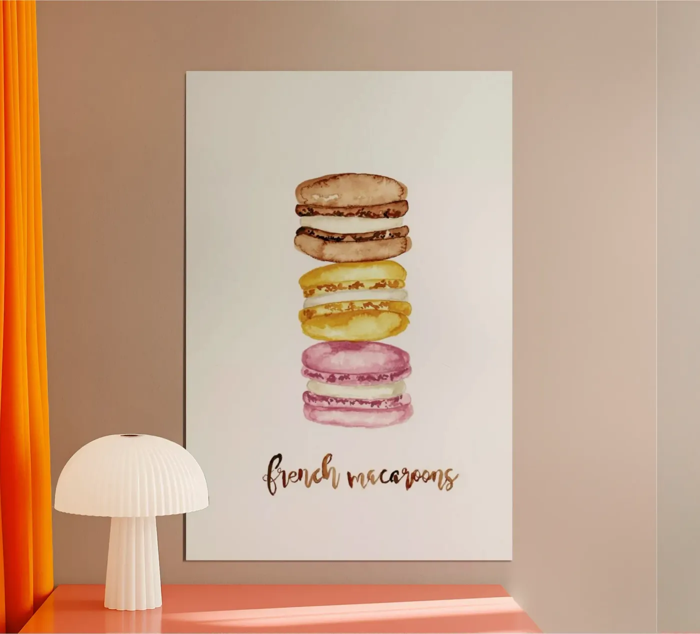 French Macaroons poster de Nathys_illustration