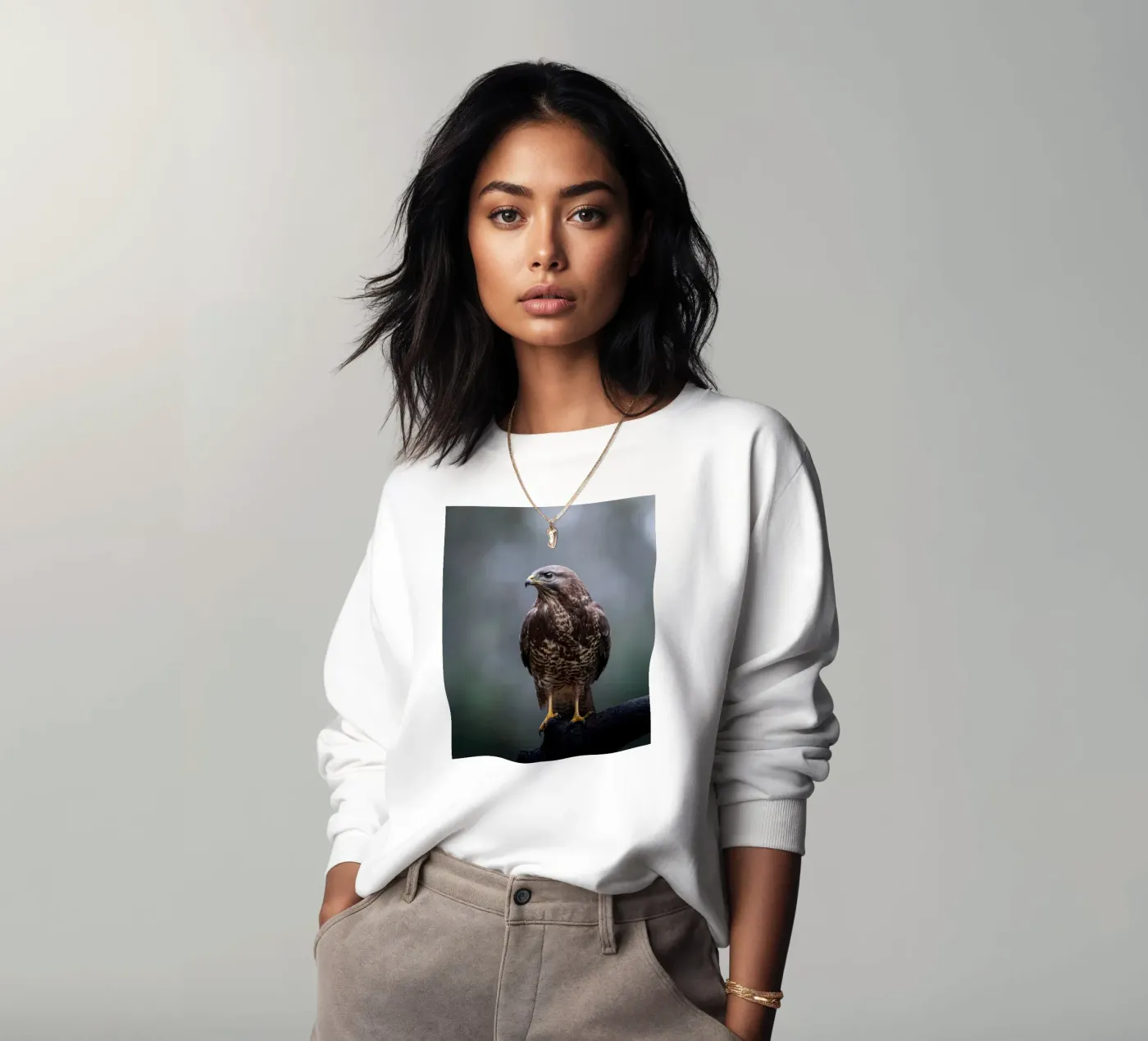 Buzzard felpa da Tom's Wildlife