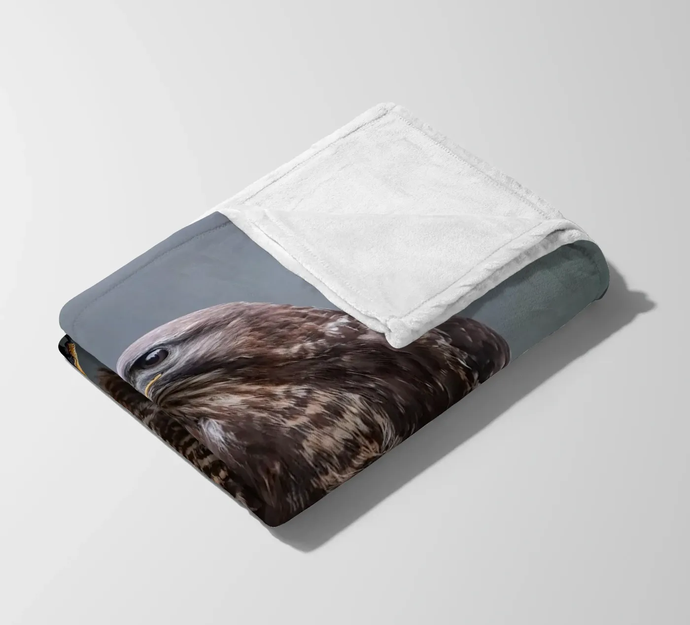 Bussard Fleecedecke von Tom's Wildlife