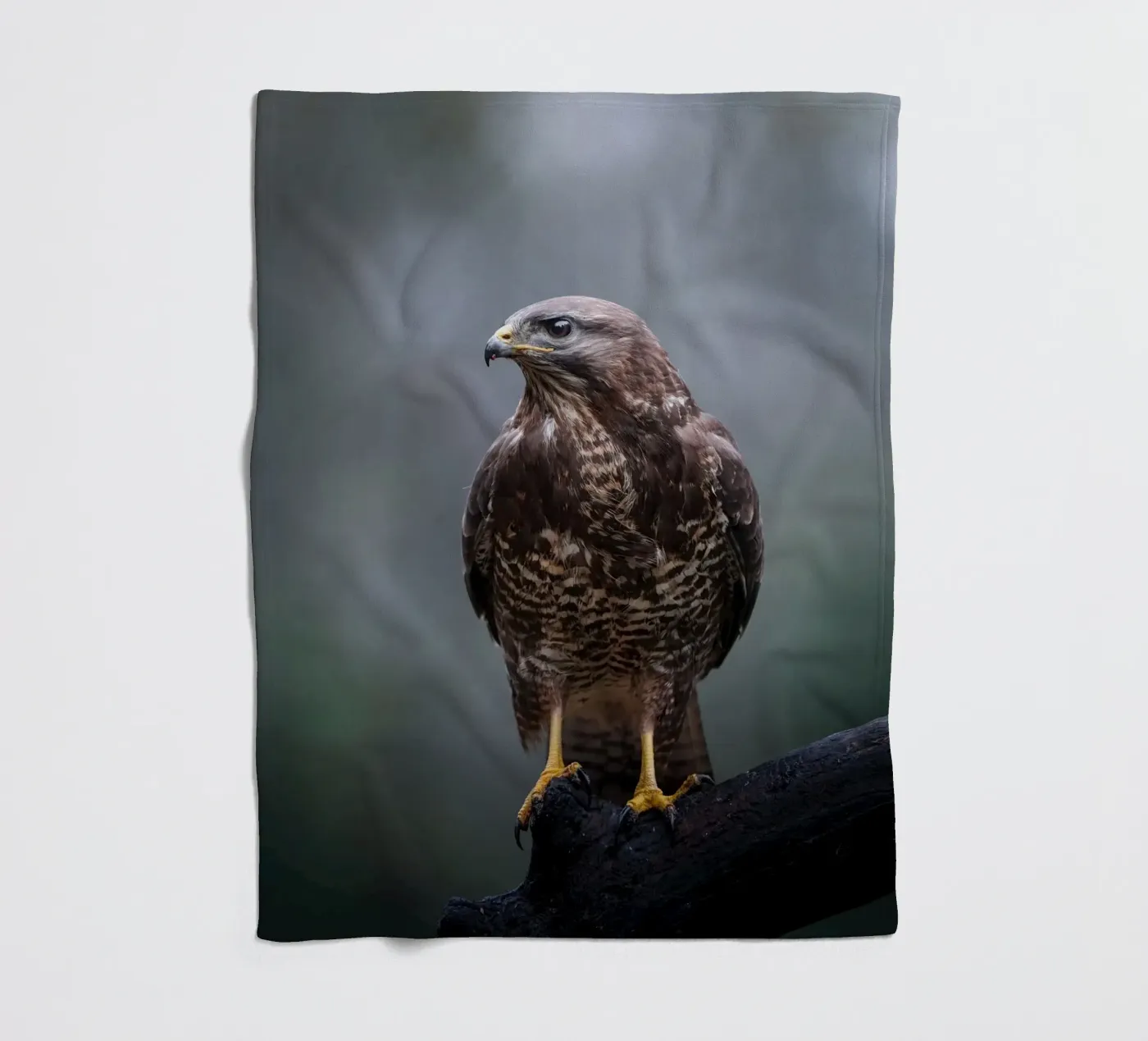 Buizerd fleecedeken van Tom's Wildlife