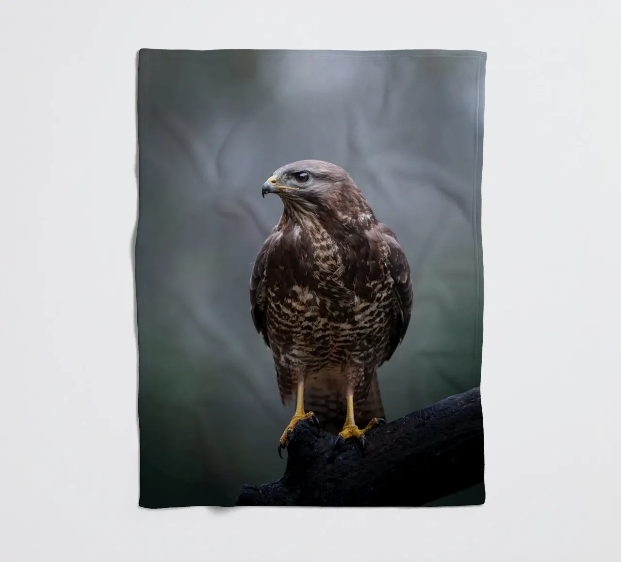 Buizerd fleecedeken van Tom's Wildlife