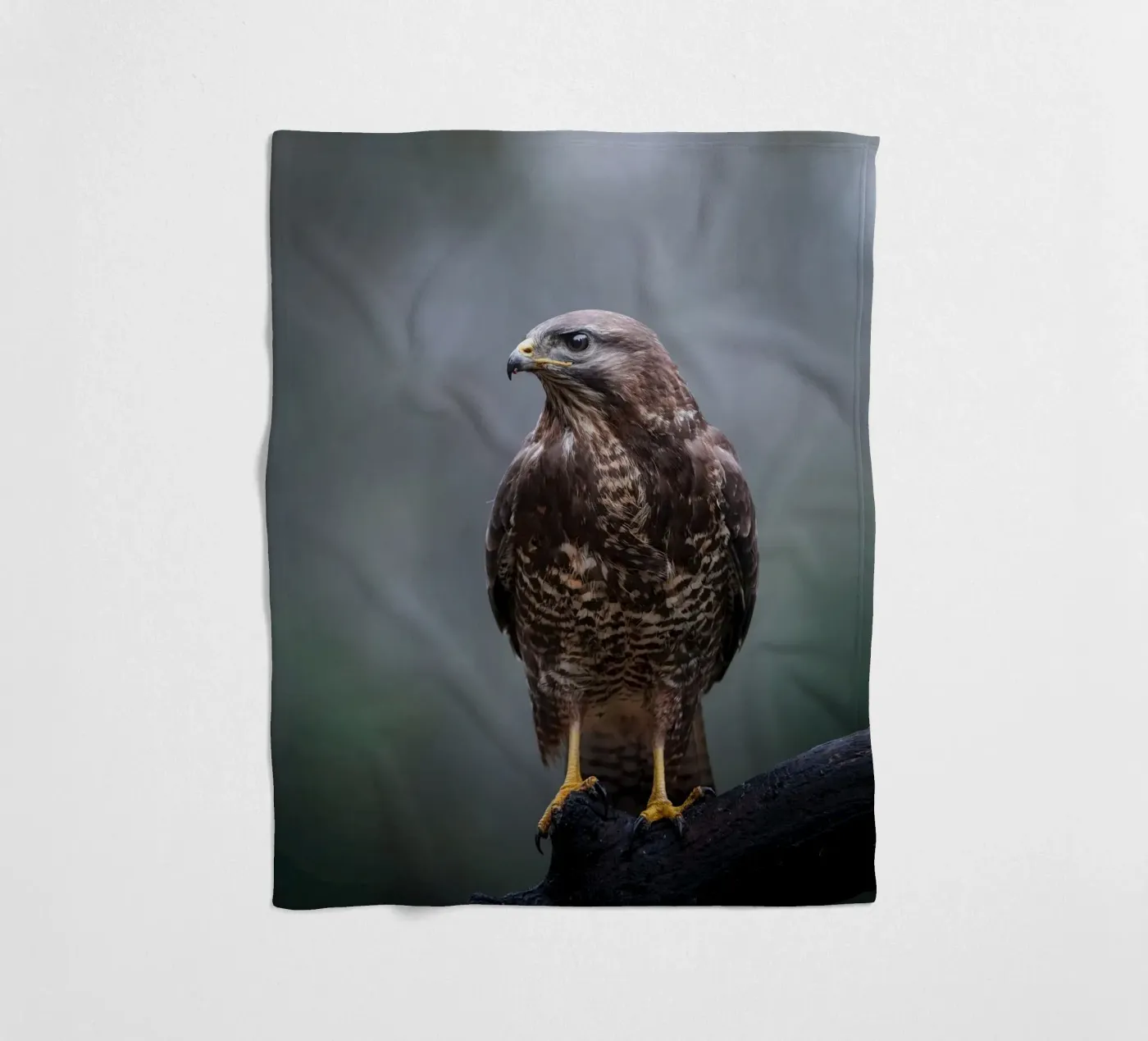 Buizerd fleecedeken van Tom's Wildlife