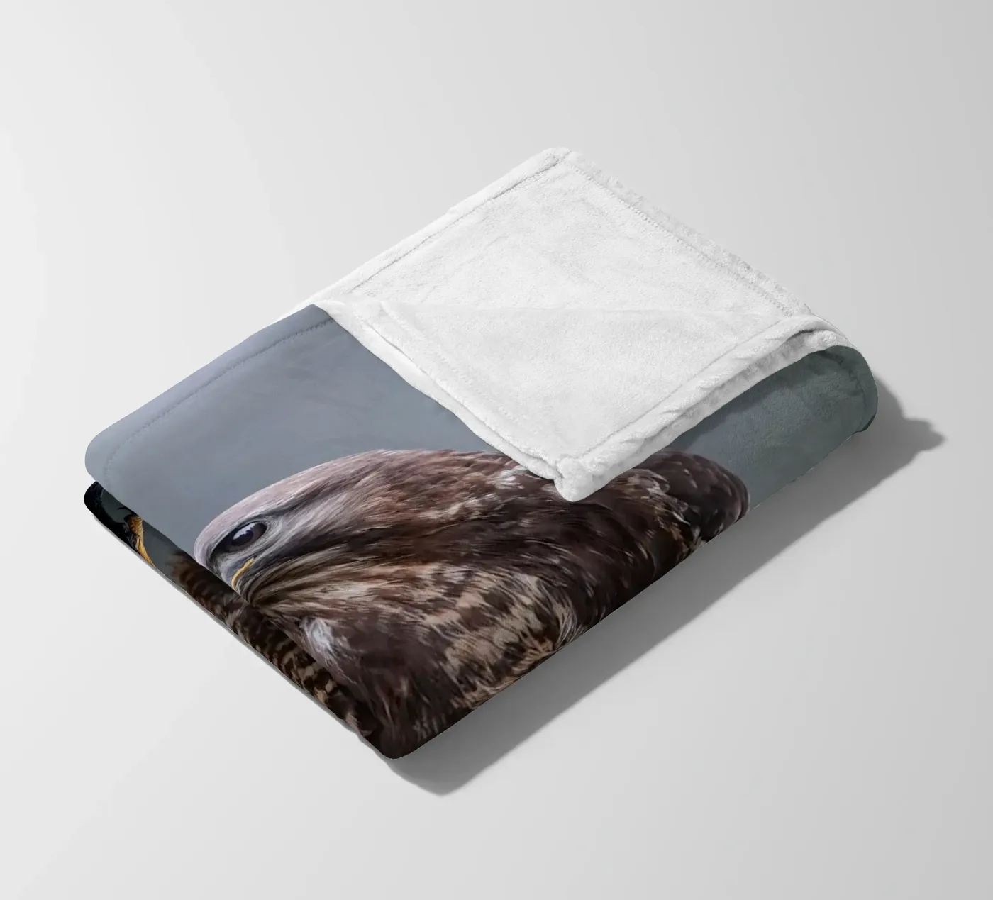 Buizerd fleecedeken van Tom's Wildlife