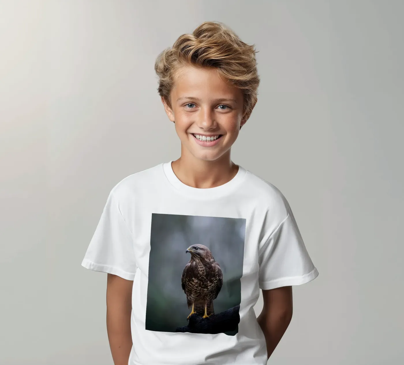 Poiana t-shirt bambini da Tom's Wildlife