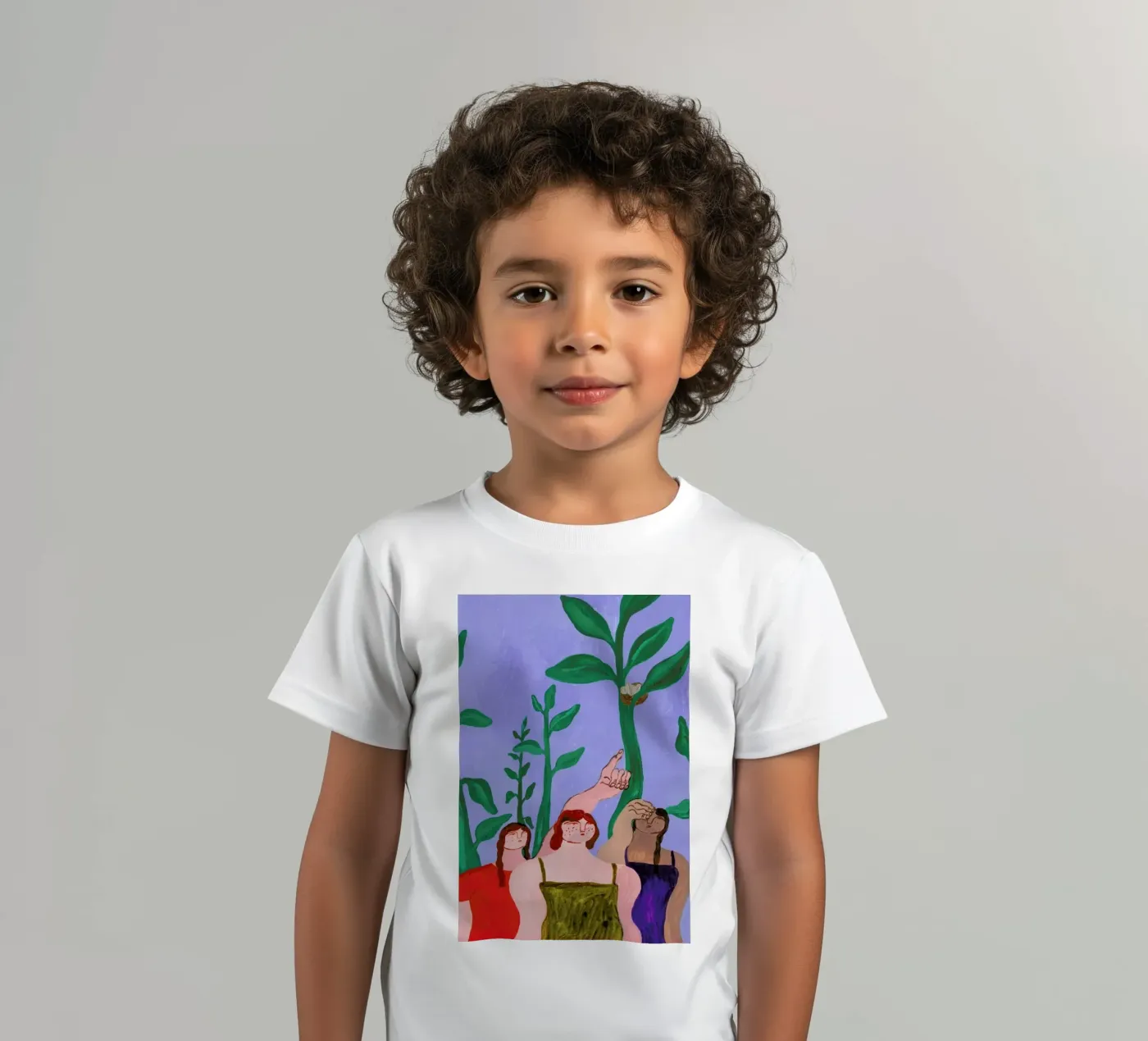Searching t-shirt bambini da Nudes and Croissants