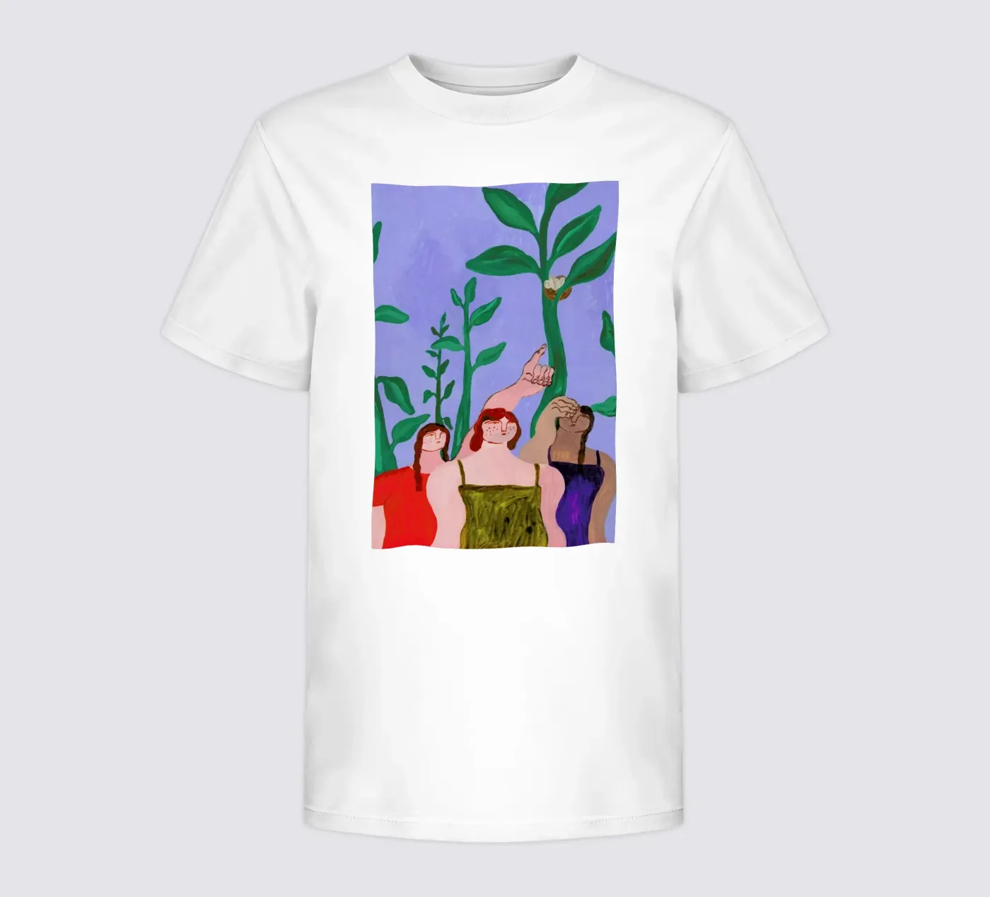 Searching t-shirt bambini da Nudes and Croissants