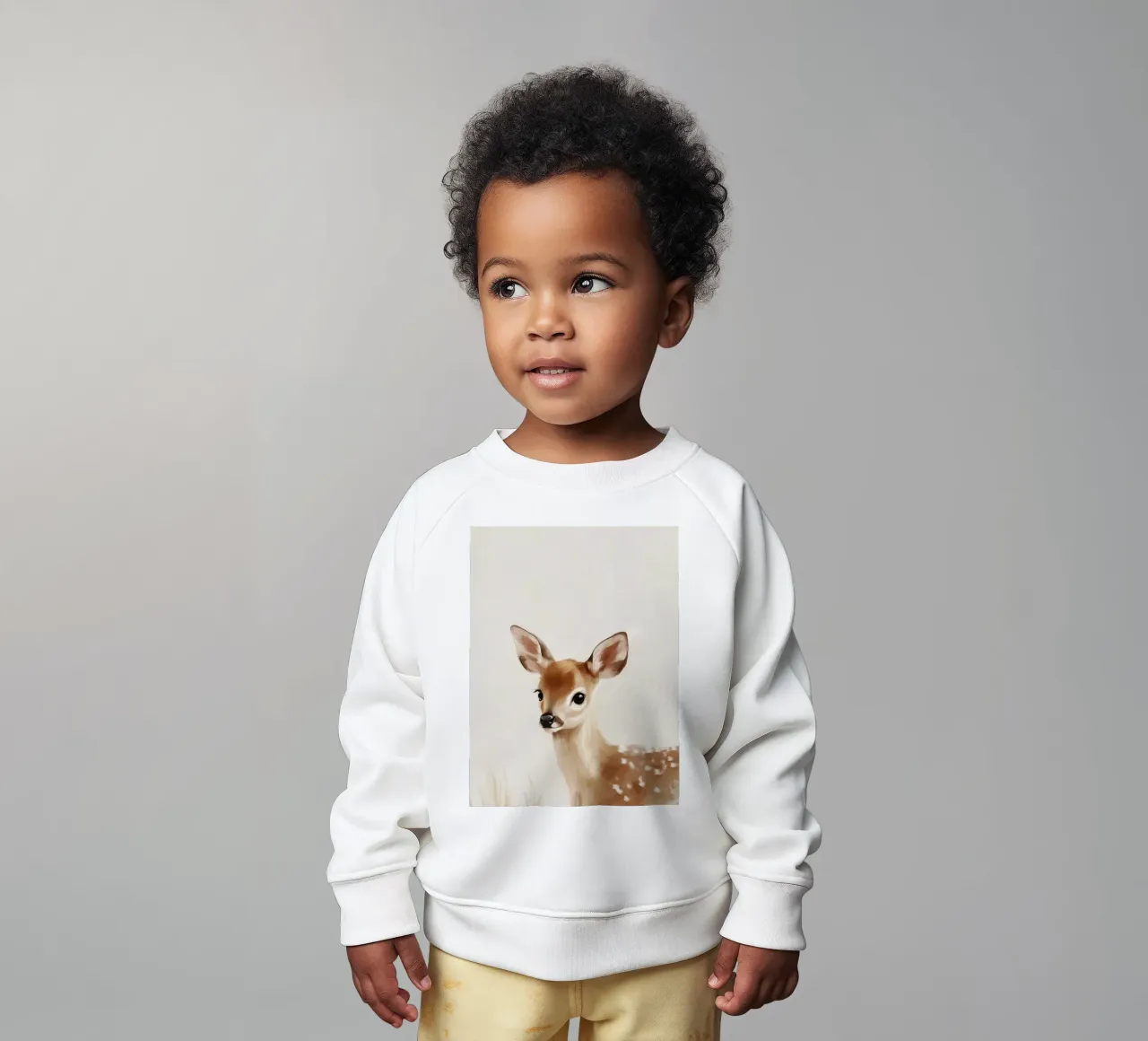 Young Deer No 02 felpa neonato da treechild