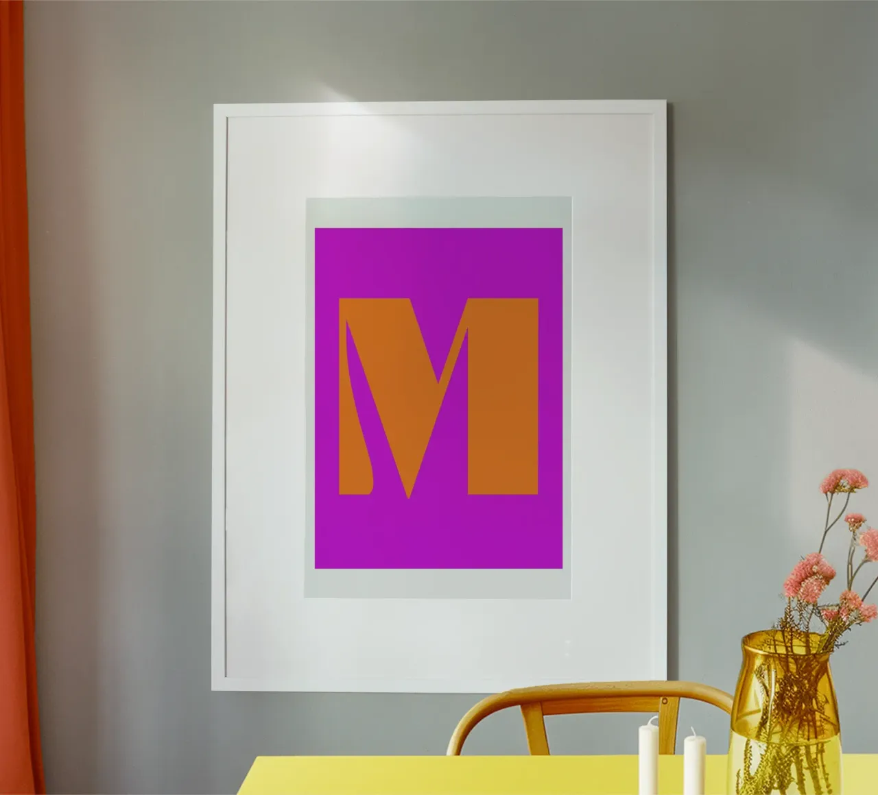 Colorful M hahnemühle by Mottos by Sinan Saydik