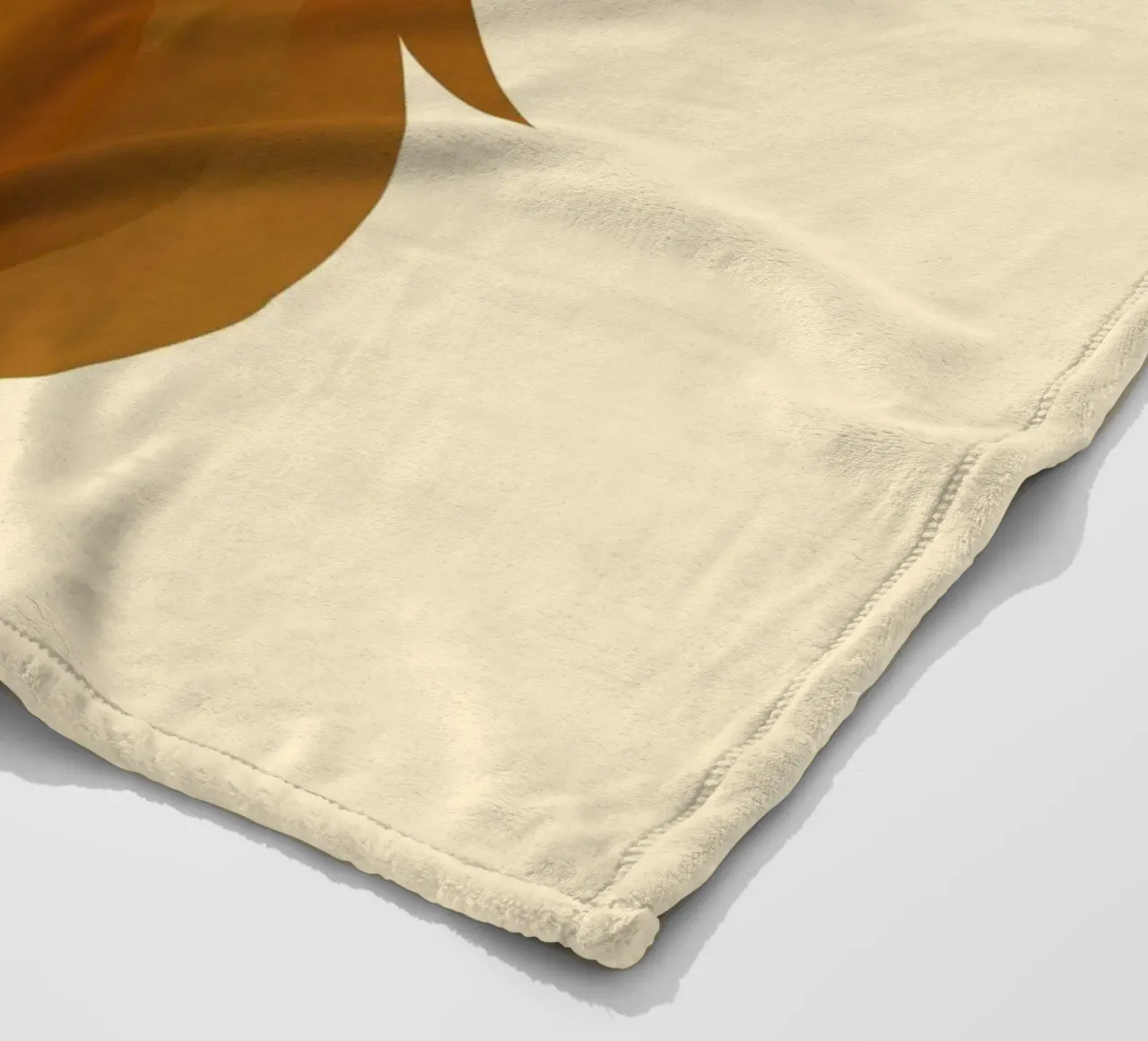 Stylised bear head - majestic animal portrait fleece blanket by namosh