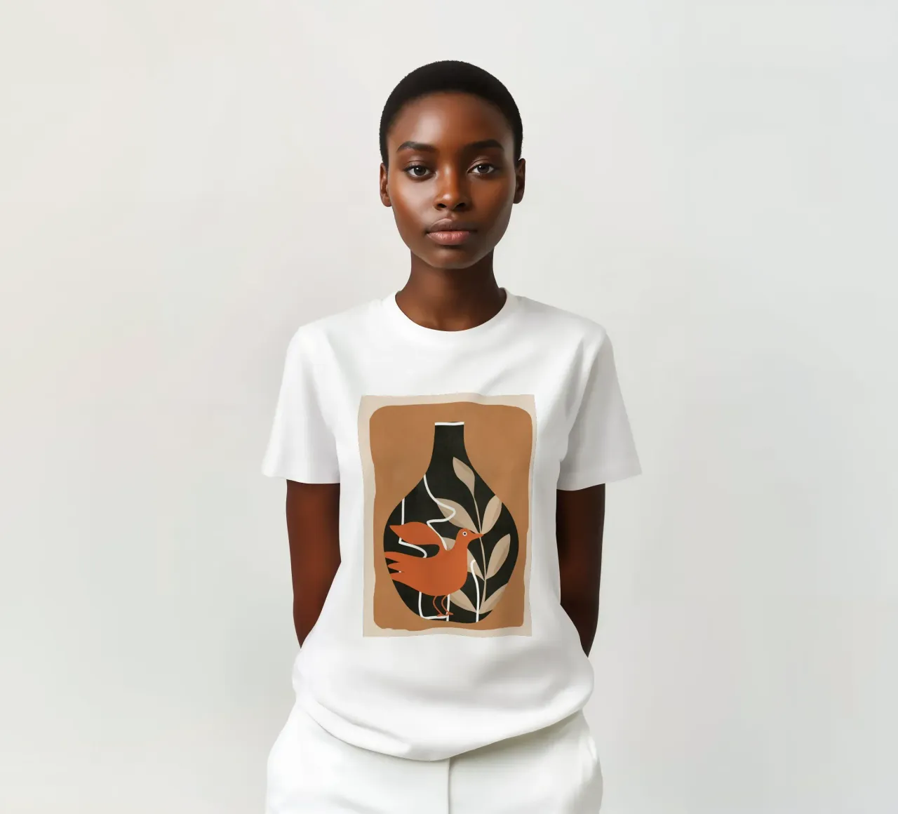Abstract Art Vase 5 t-shirt da Flow Line