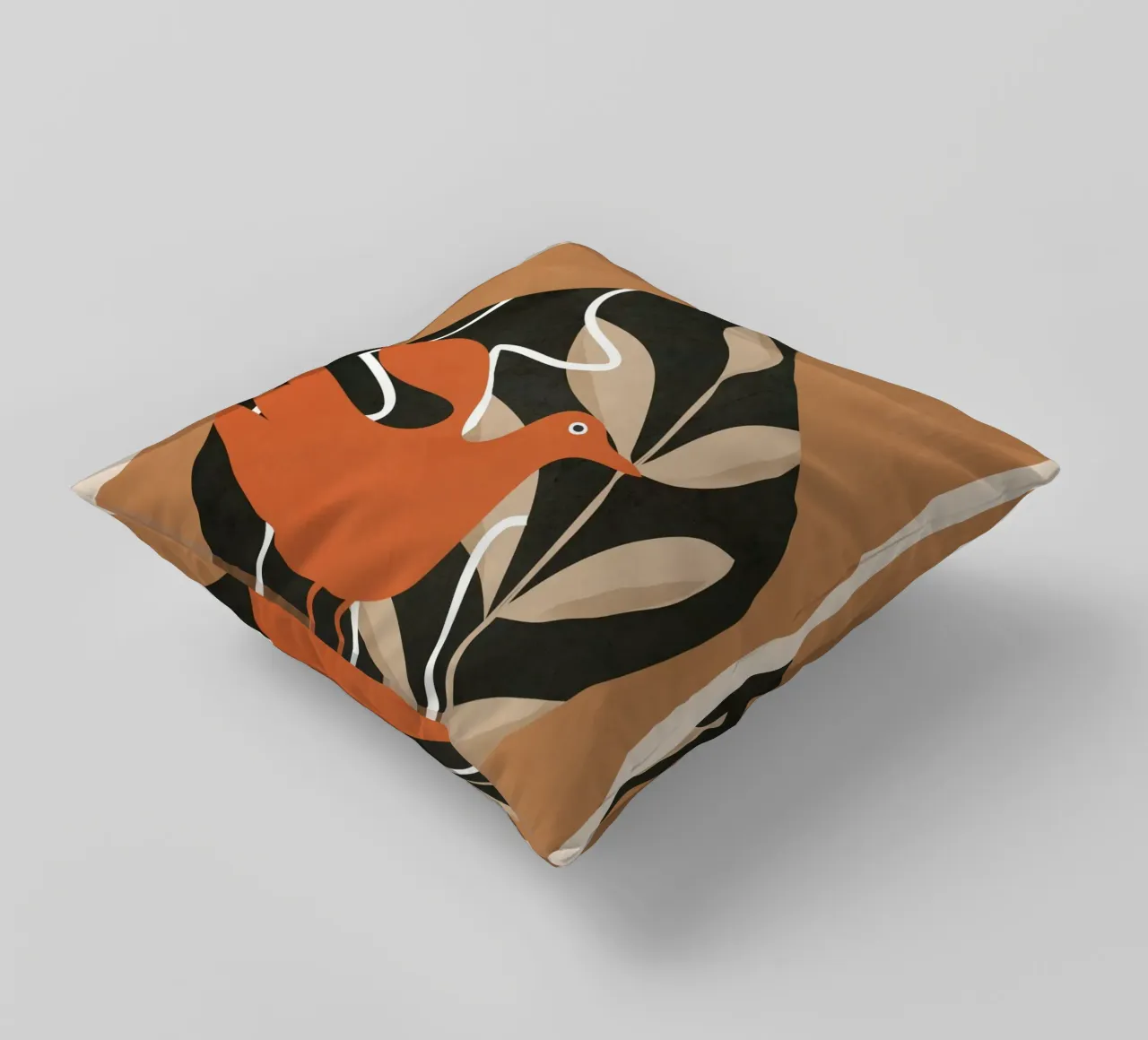 Abstract Art Vase 5 cuscino da Flow Line