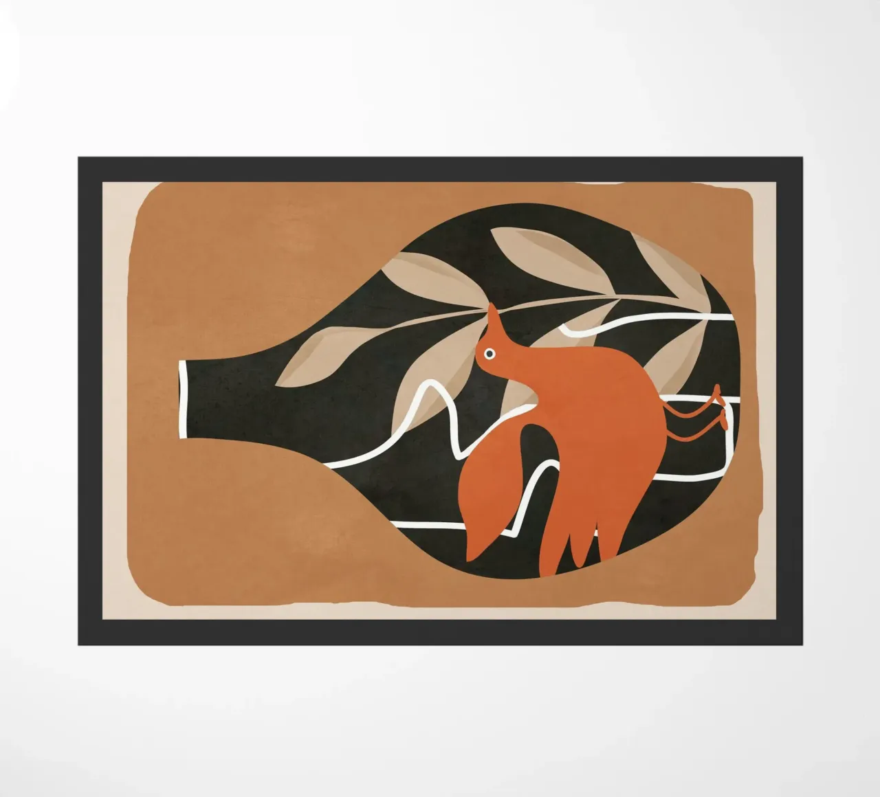 Abstract Art Vase 5 zerbino da Flow Line
