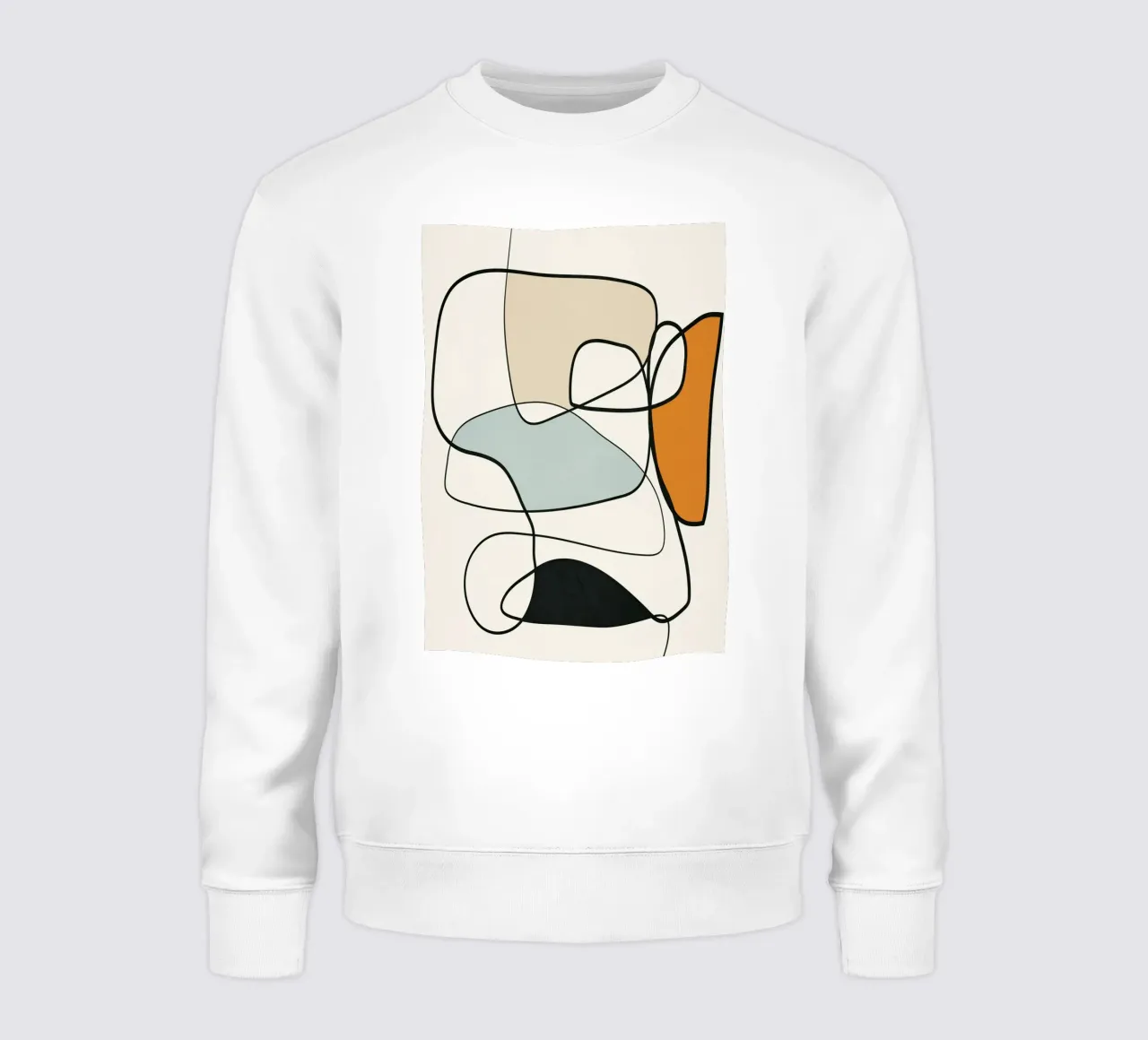 Abstract Line 8 Sweatshirt von cityart