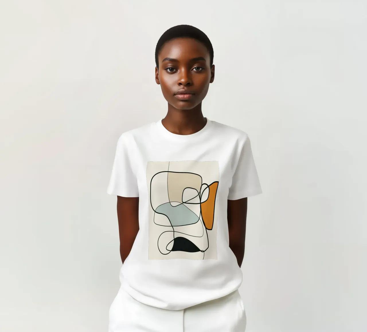 Abstract Line 8 t-shirt da cityart