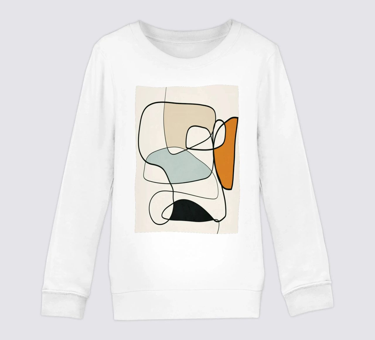Abstract Line 8 felpa bambino da cityart