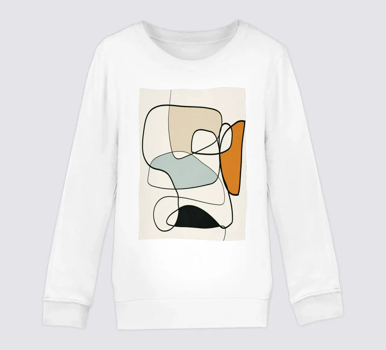 Abstract Line 8 felpa bambino da cityart