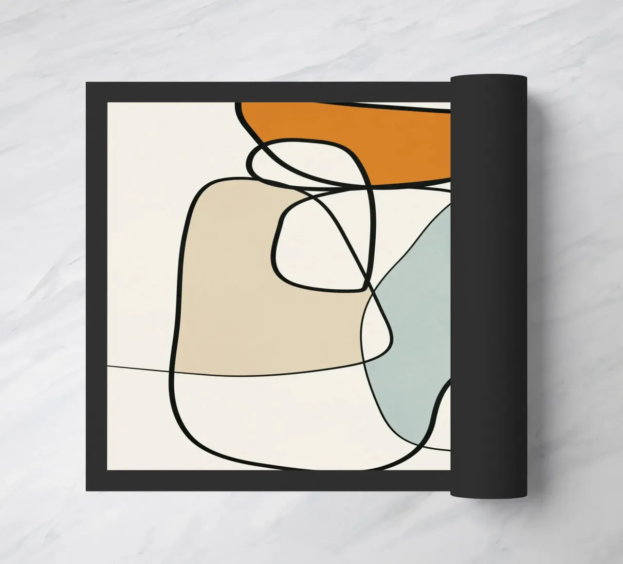 Abstract Line 8 felpudo de cityart