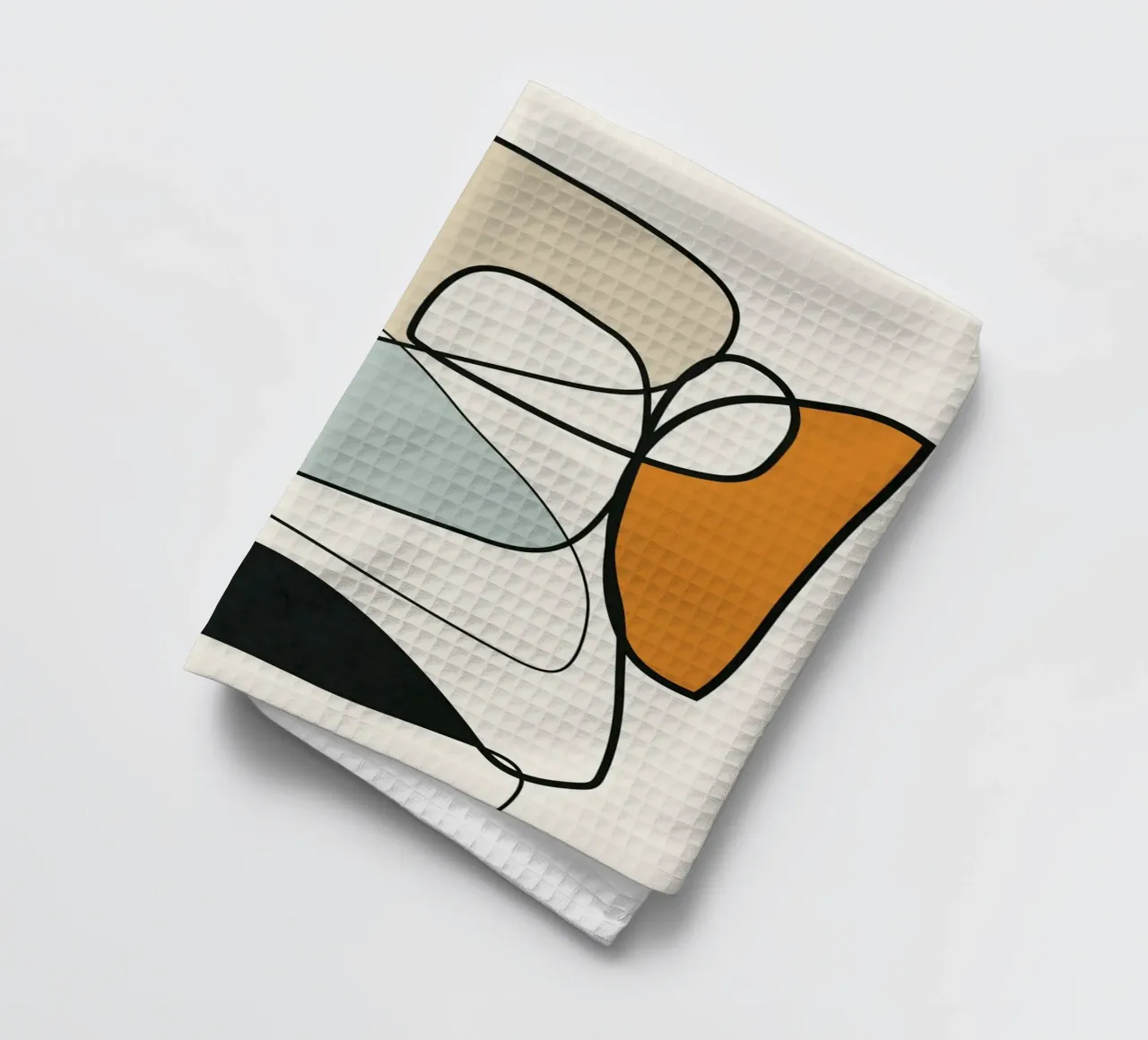 Abstract Line 8 torchon de cityart