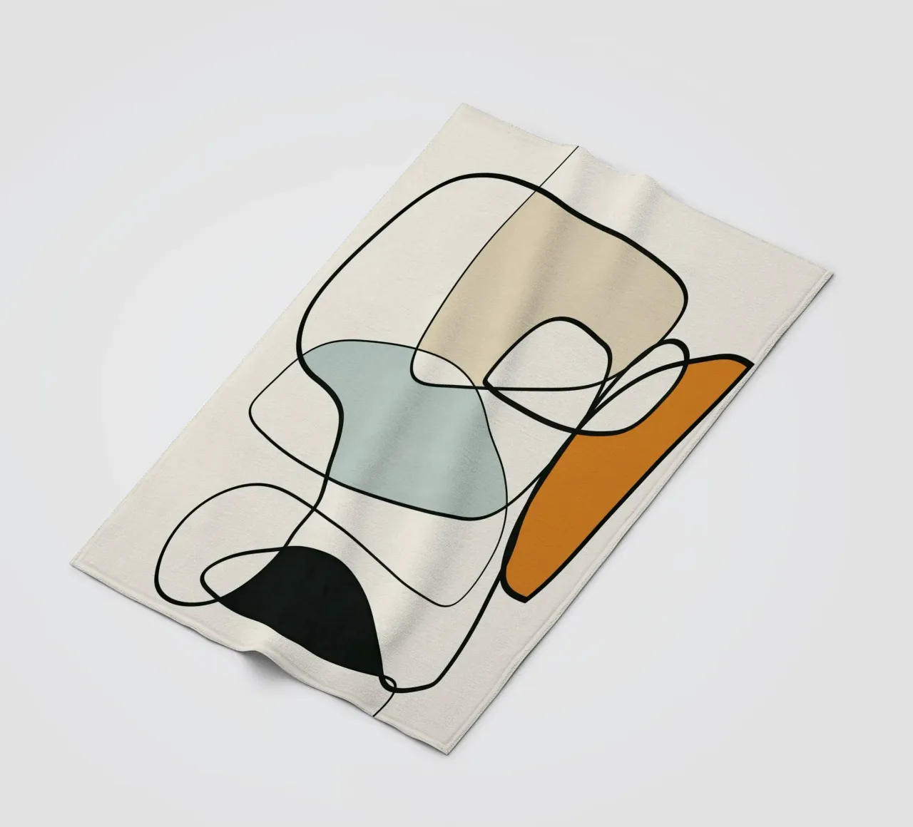 Abstract Line 8 coperta in pile da cityart
