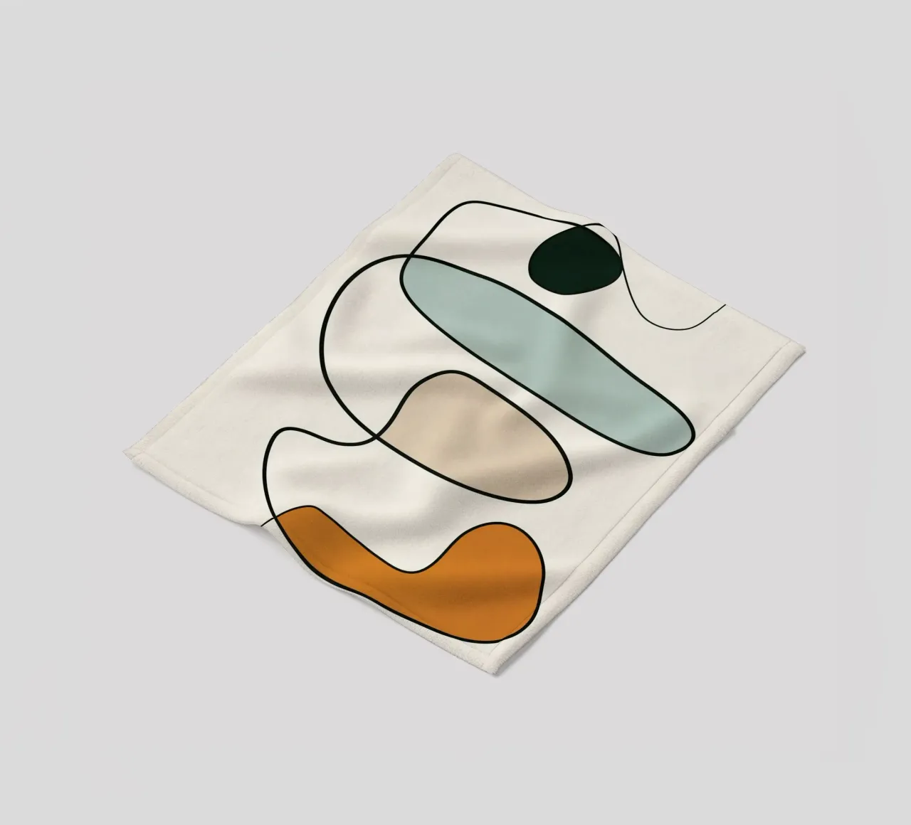 Abstract Line 10 coperta in pile da cityart
