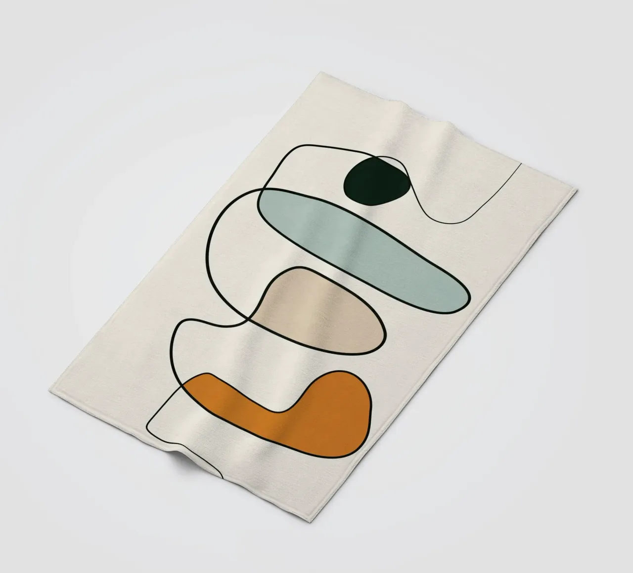 Abstract Line 10 coperta in pile da cityart