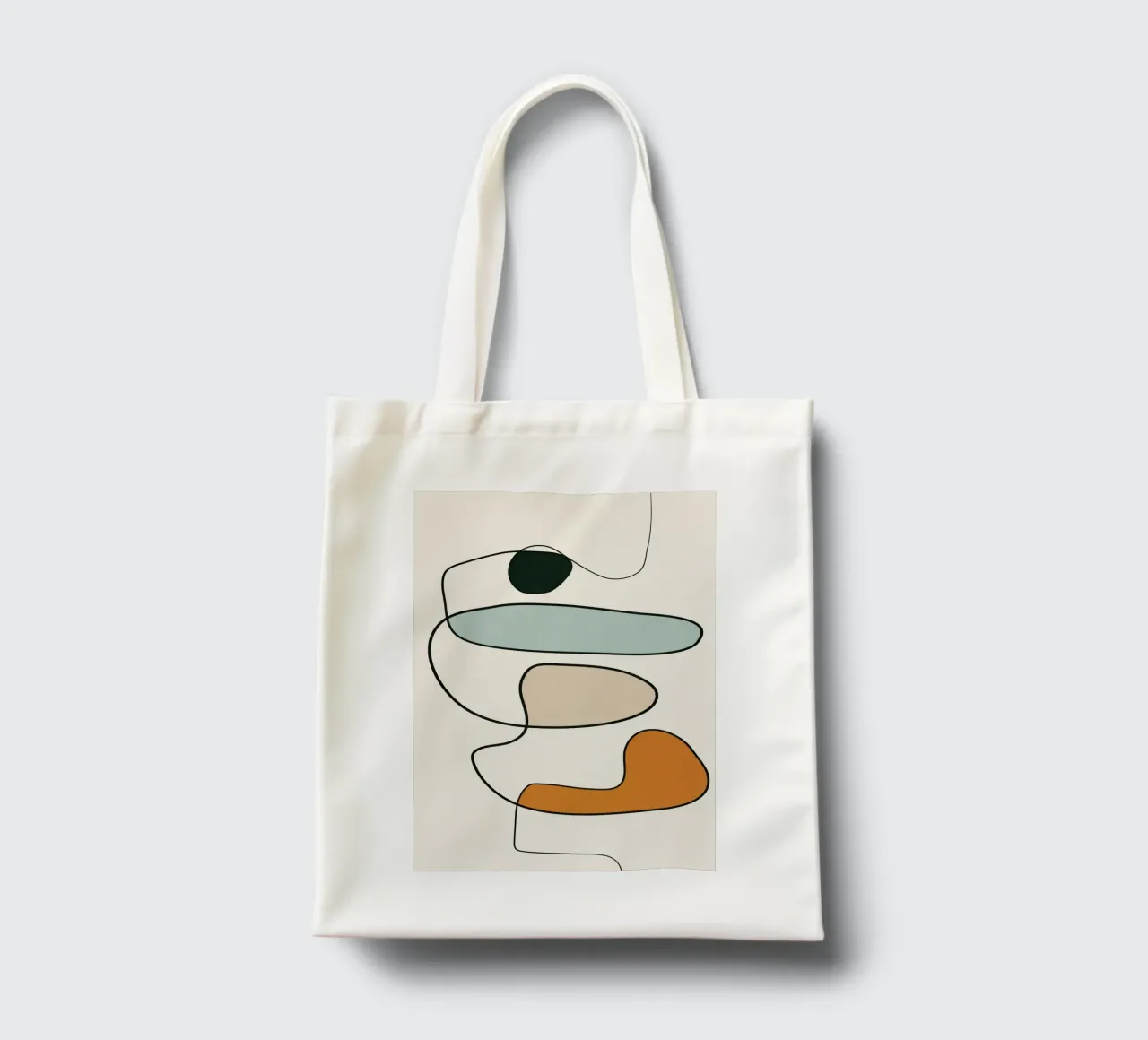 Abstract Line 10 borsa in juta da cityart