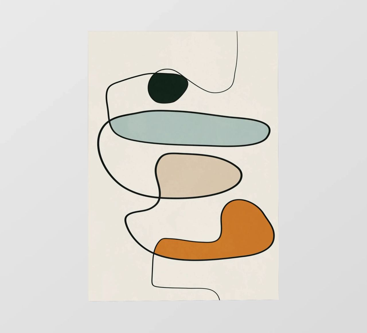 Abstract Line 10 telo in pvc da cityart
