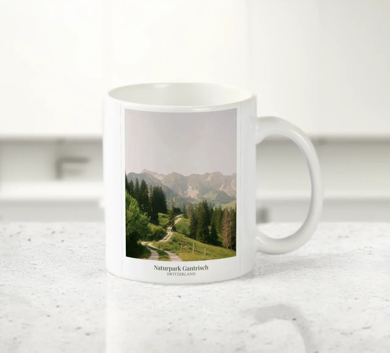 Gantrisch: Switzerland tazza in ceramica da FujiFrames