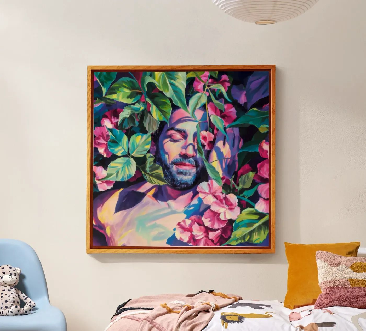 Armonia floreale plexiglass da Ebony Carpenter