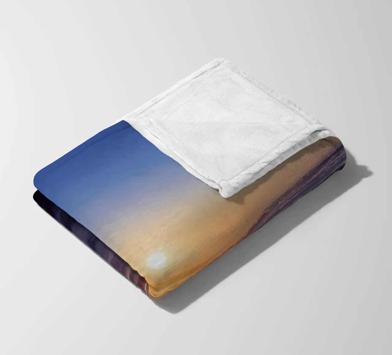 Sky fleece blanket by ROBERTO H