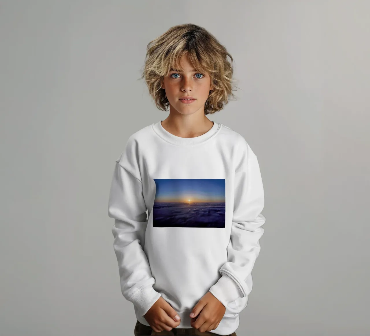 Sky kinder sweatshirt van ROBERTO H