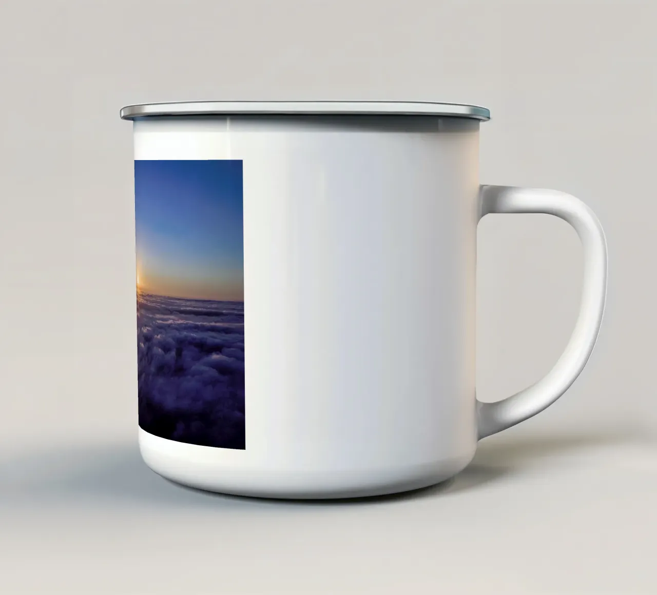 Sky tazza in smalto da ROBERTO H