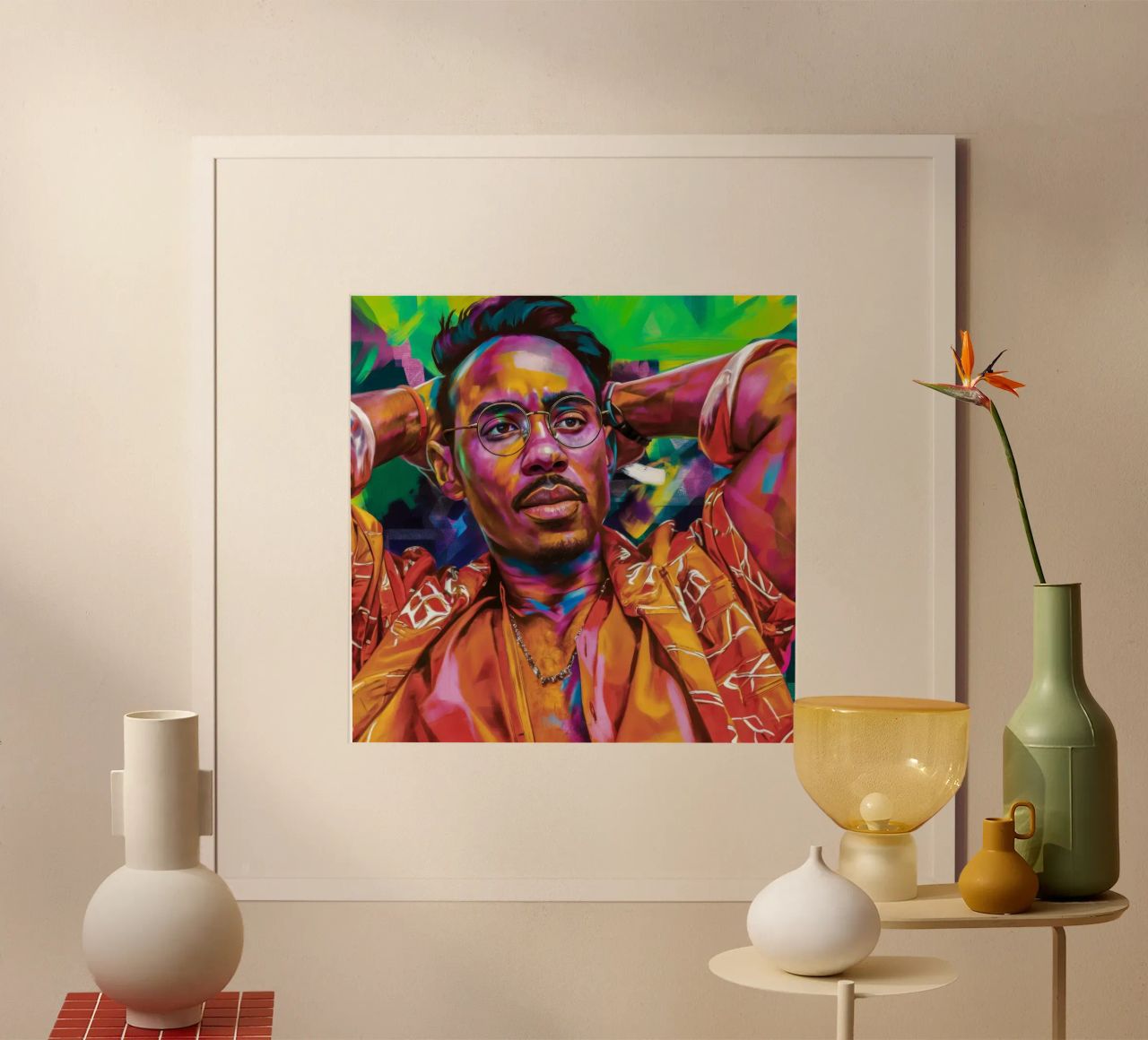 Colorful Relaxation poster by Ebony Carpenter