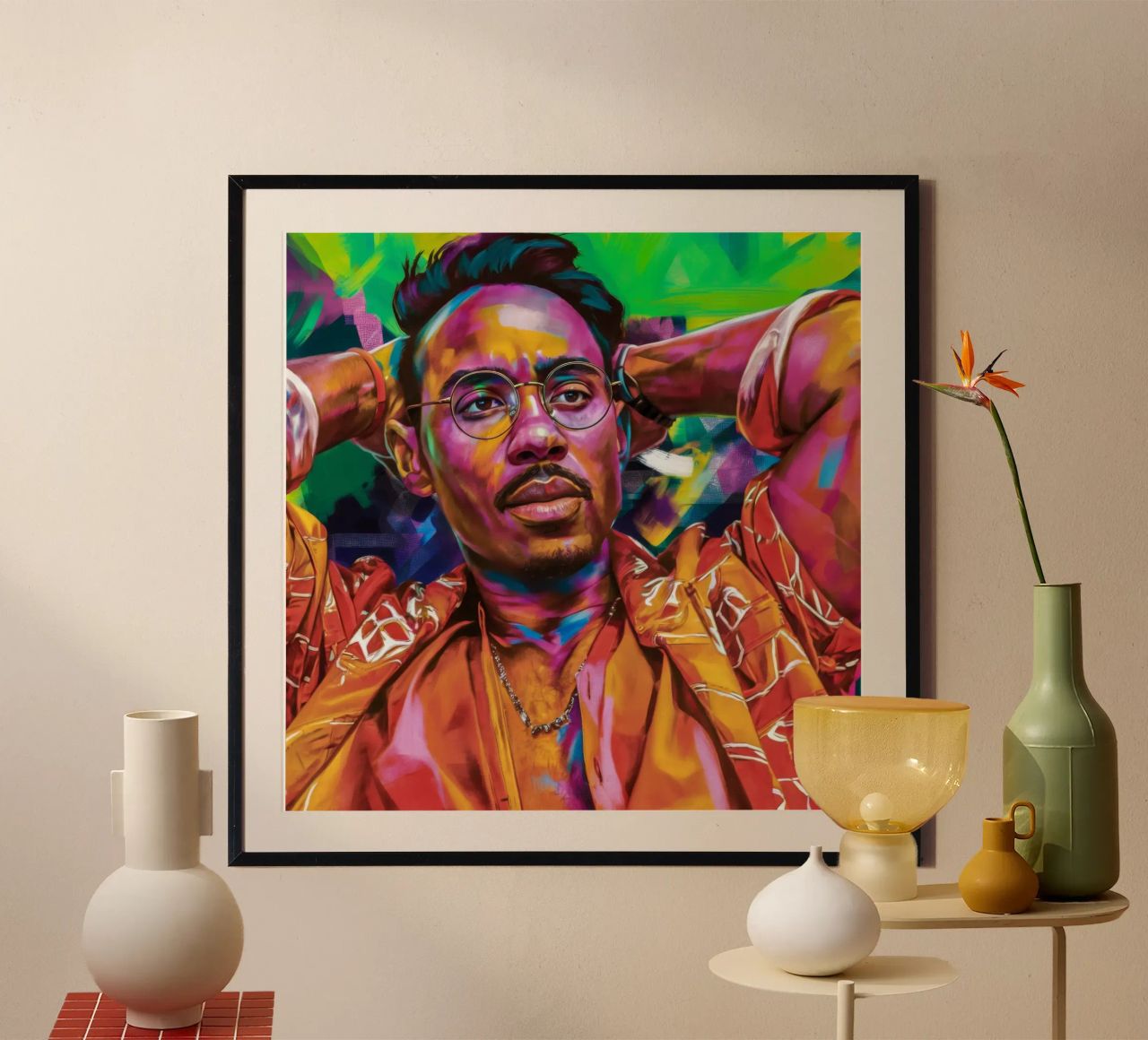 Colorful Relaxation poster by Ebony Carpenter