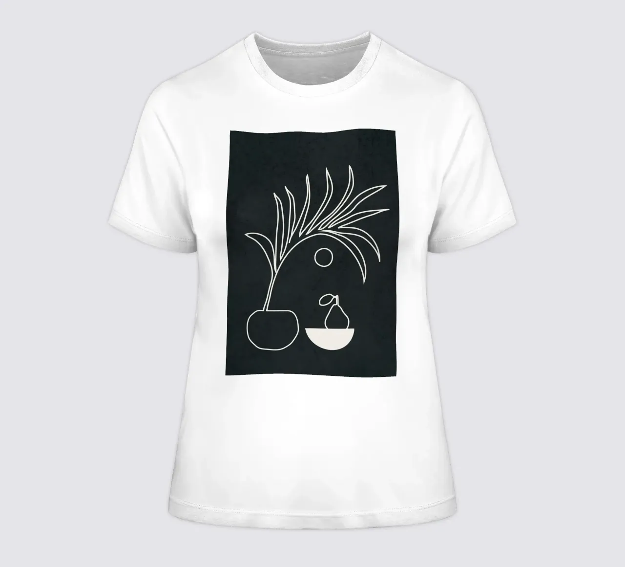 Abstract Line Movement 3 t-shirt da donna da Nadjaa