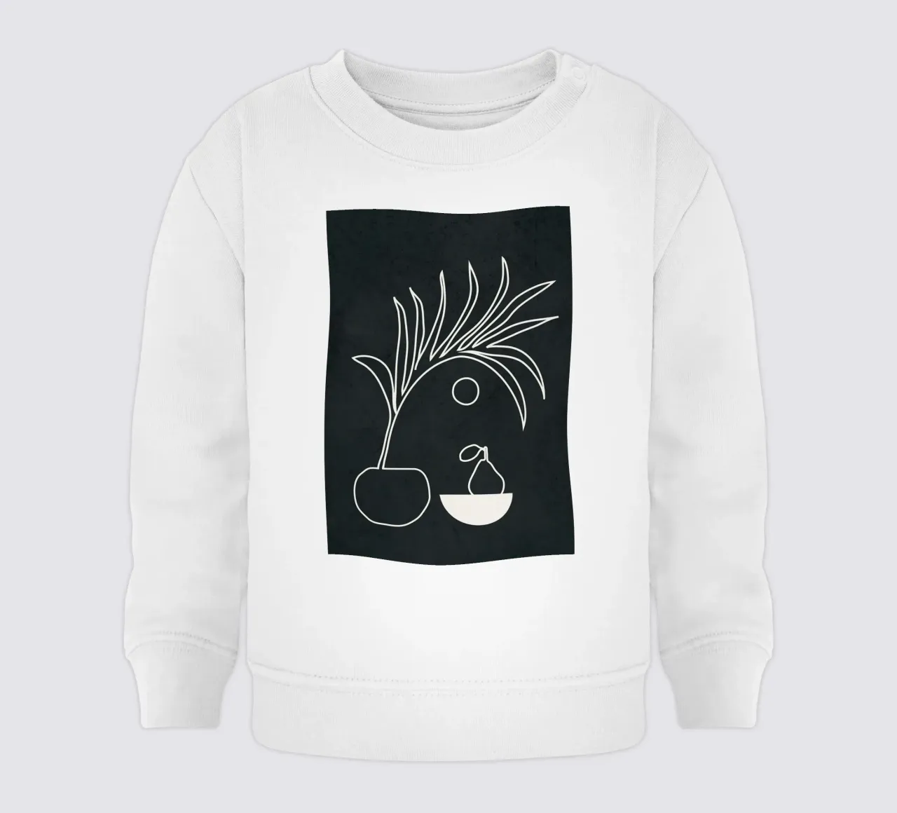 Abstract Line Movement 3 felpa neonato da Nadjaa