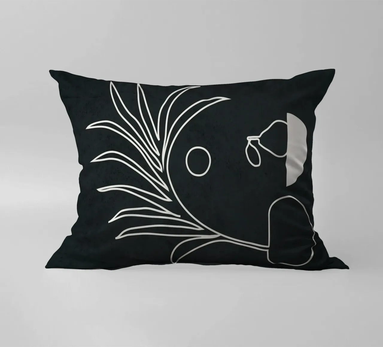 Abstract Line Movement 3 cuscino da Nadjaa