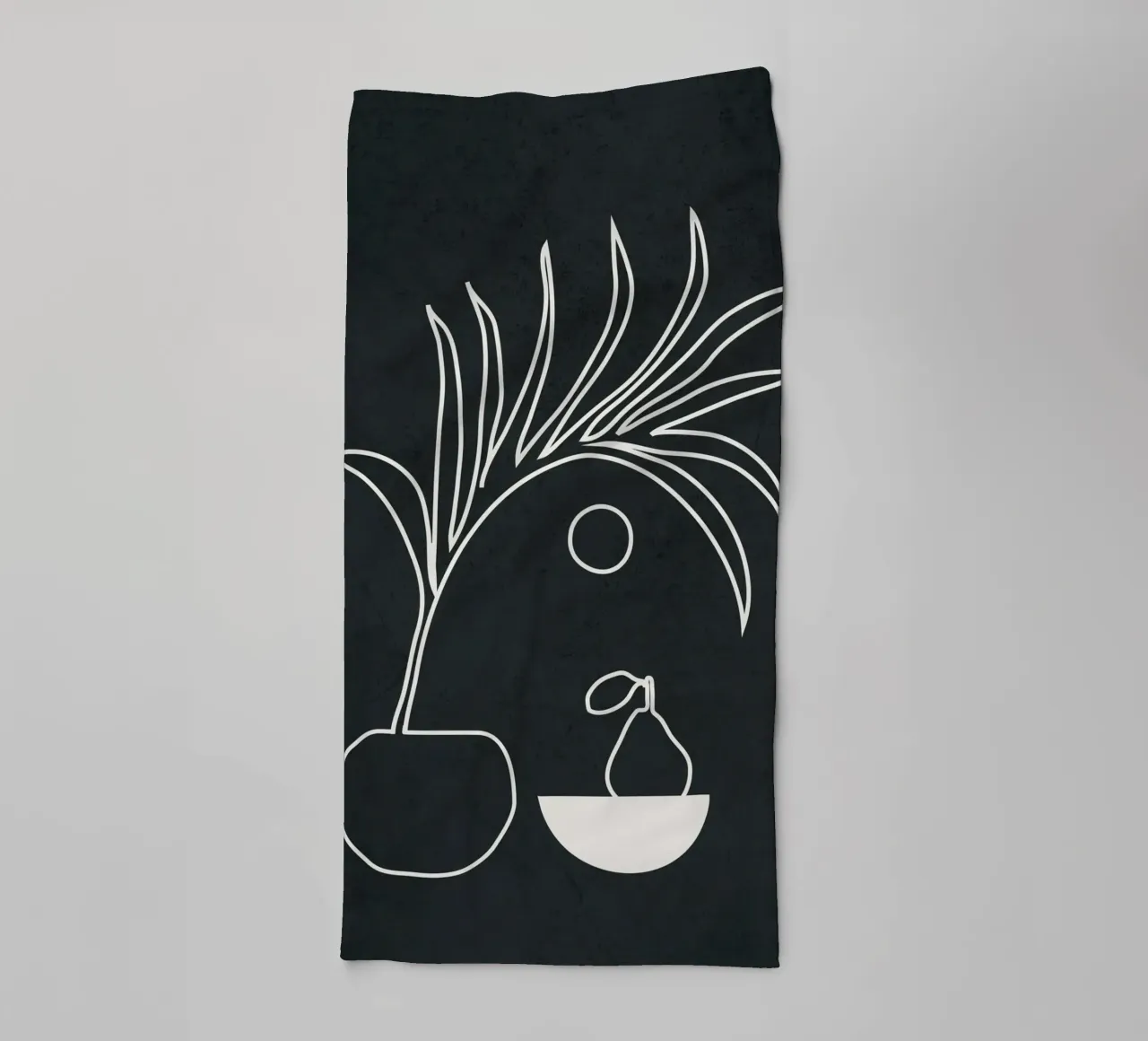 Abstract Line Movement 3 asciugamano da bagno da Nadjaa