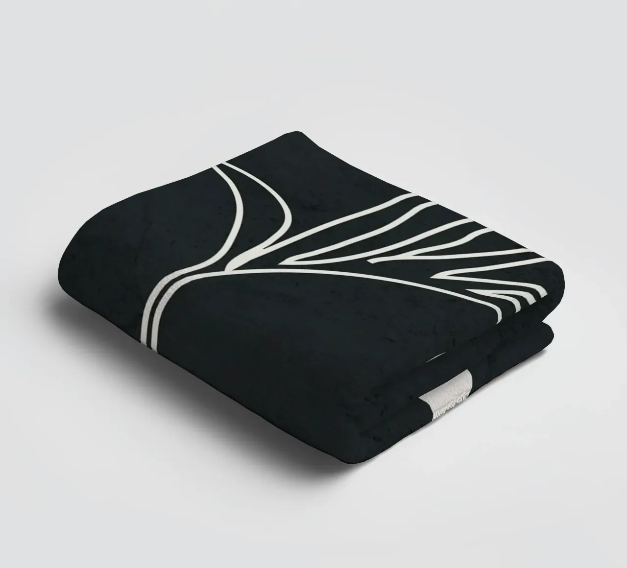 Abstract Line Movement 3 asciugamano da bagno da Nadjaa