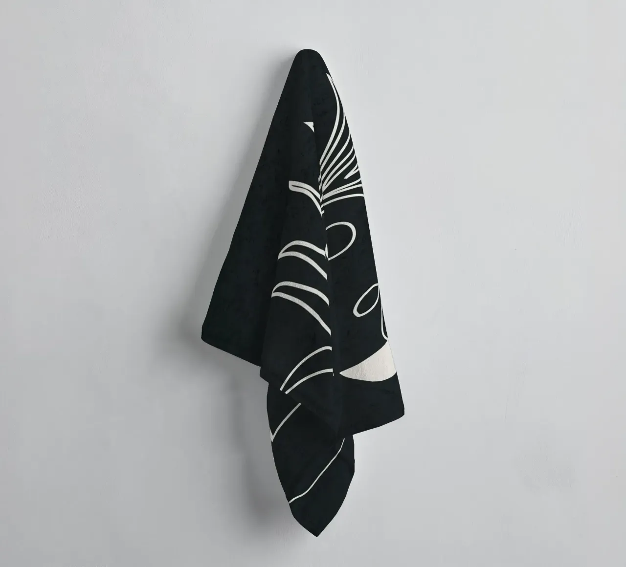 Abstract Line Movement 3 asciugamano da bagno da Nadjaa