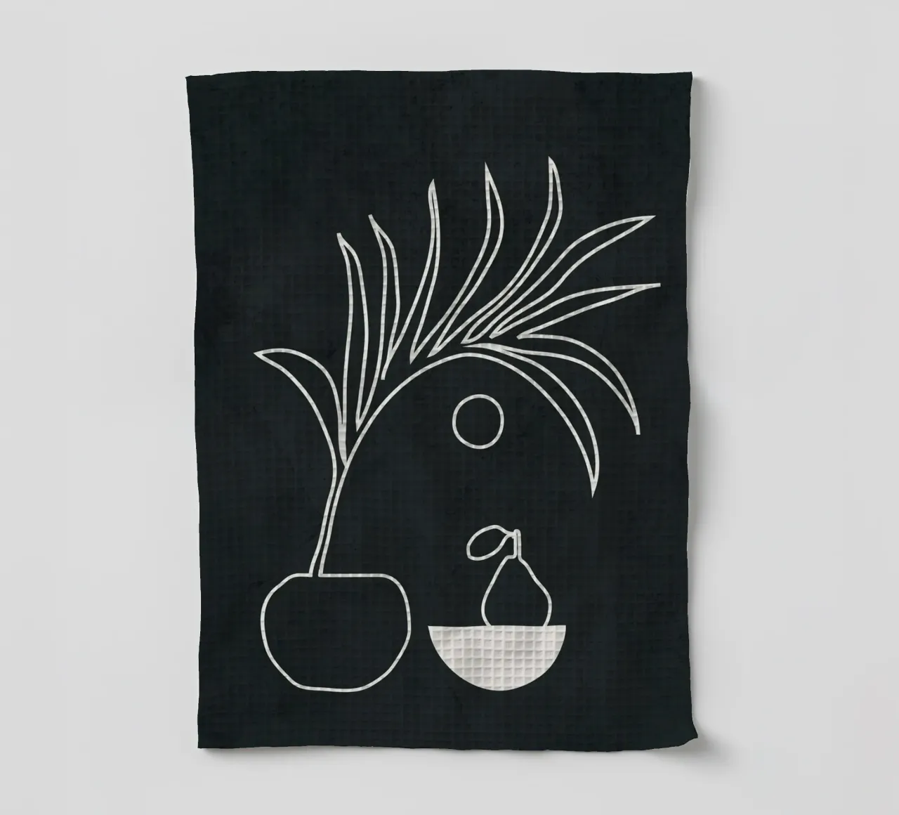 Abstract Line Movement 3 canovaccio da cucina da Nadjaa