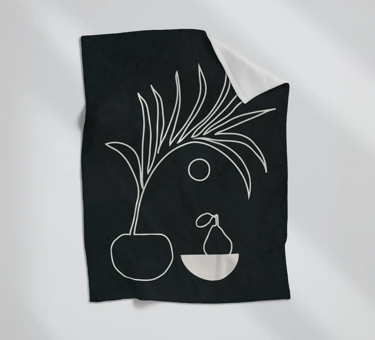 Abstract Line Movement 3 coperta in pile da Nadjaa