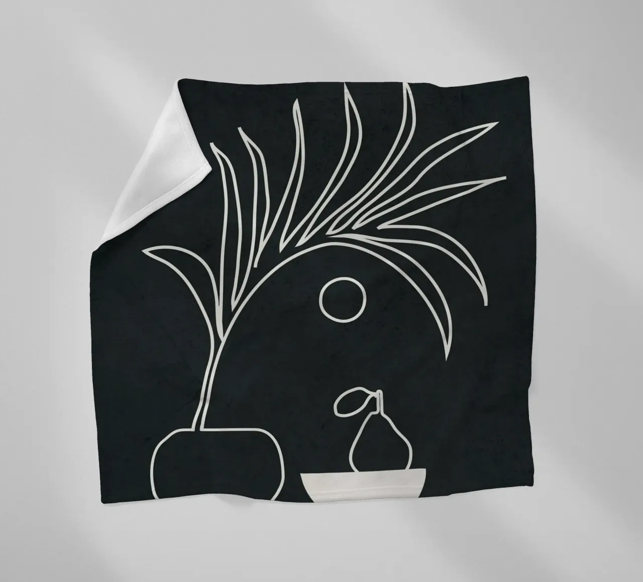 Abstract Line Movement 3 coperta in pile da Nadjaa