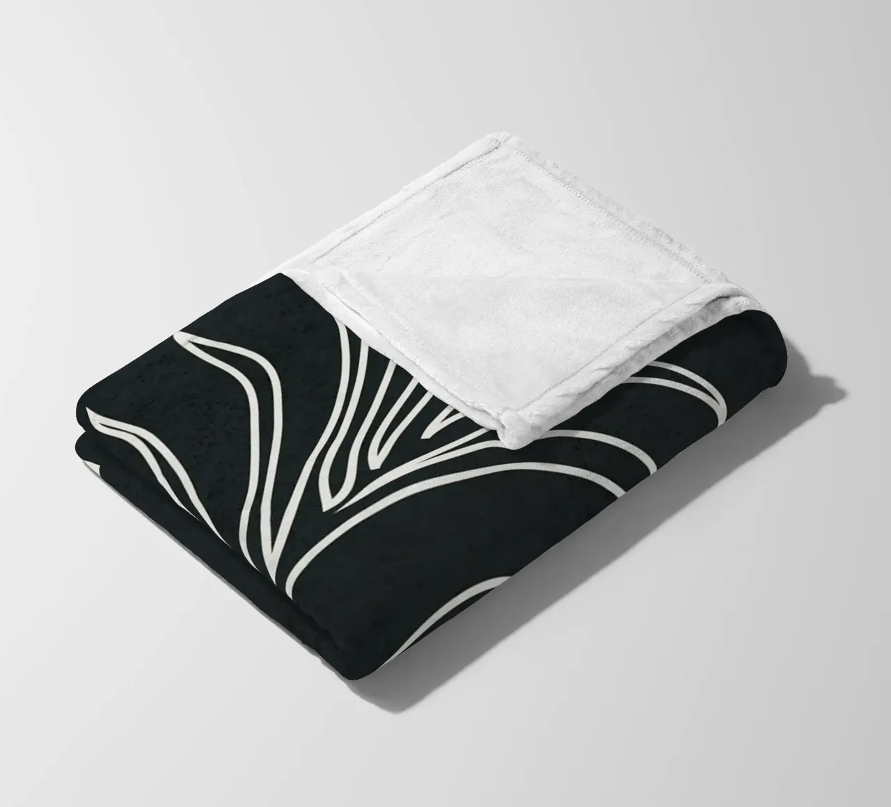 Abstract Line Movement 3 coperta in pile da Nadjaa