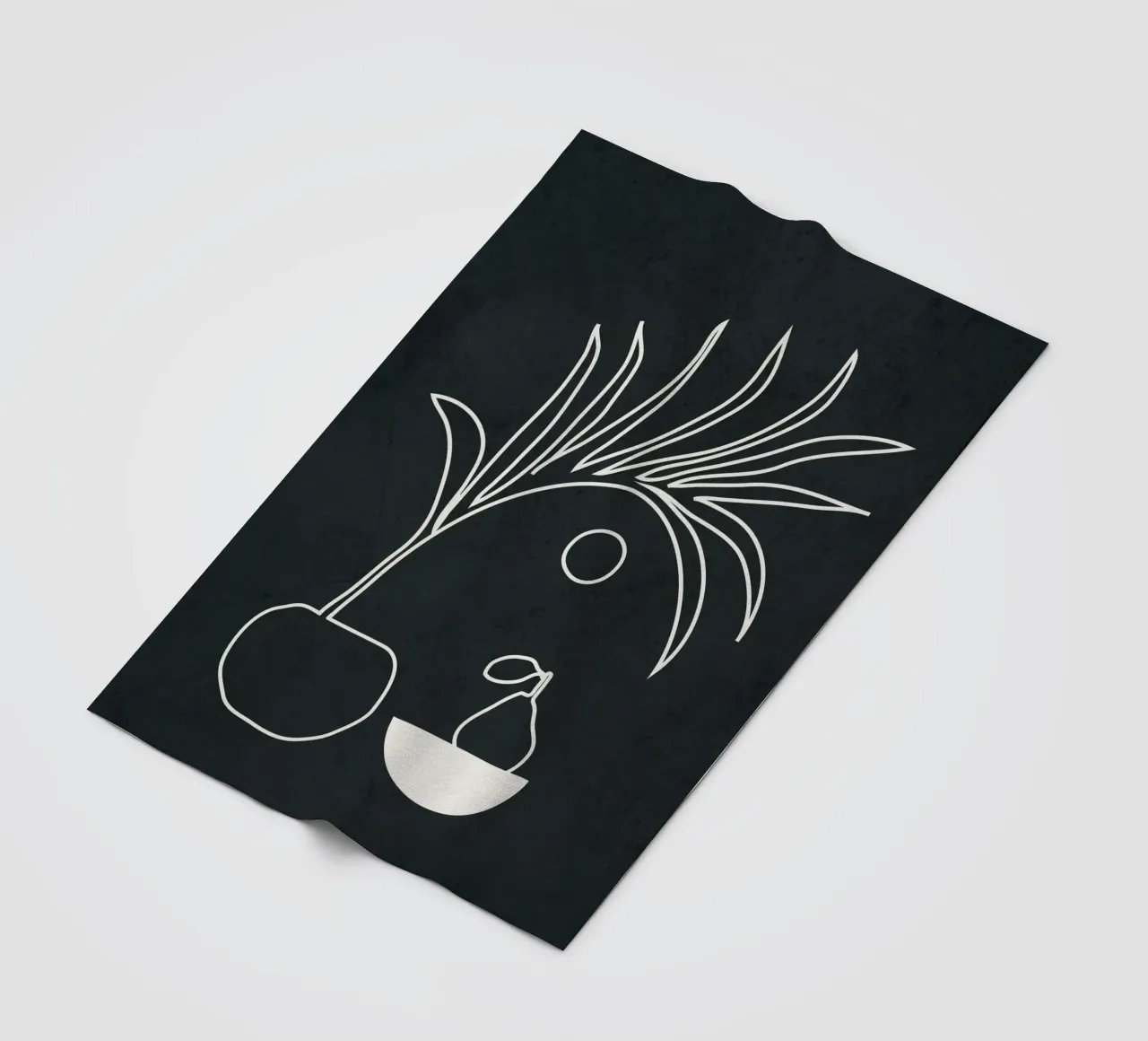 Abstract Line Movement 3 coperta in pile da Nadjaa