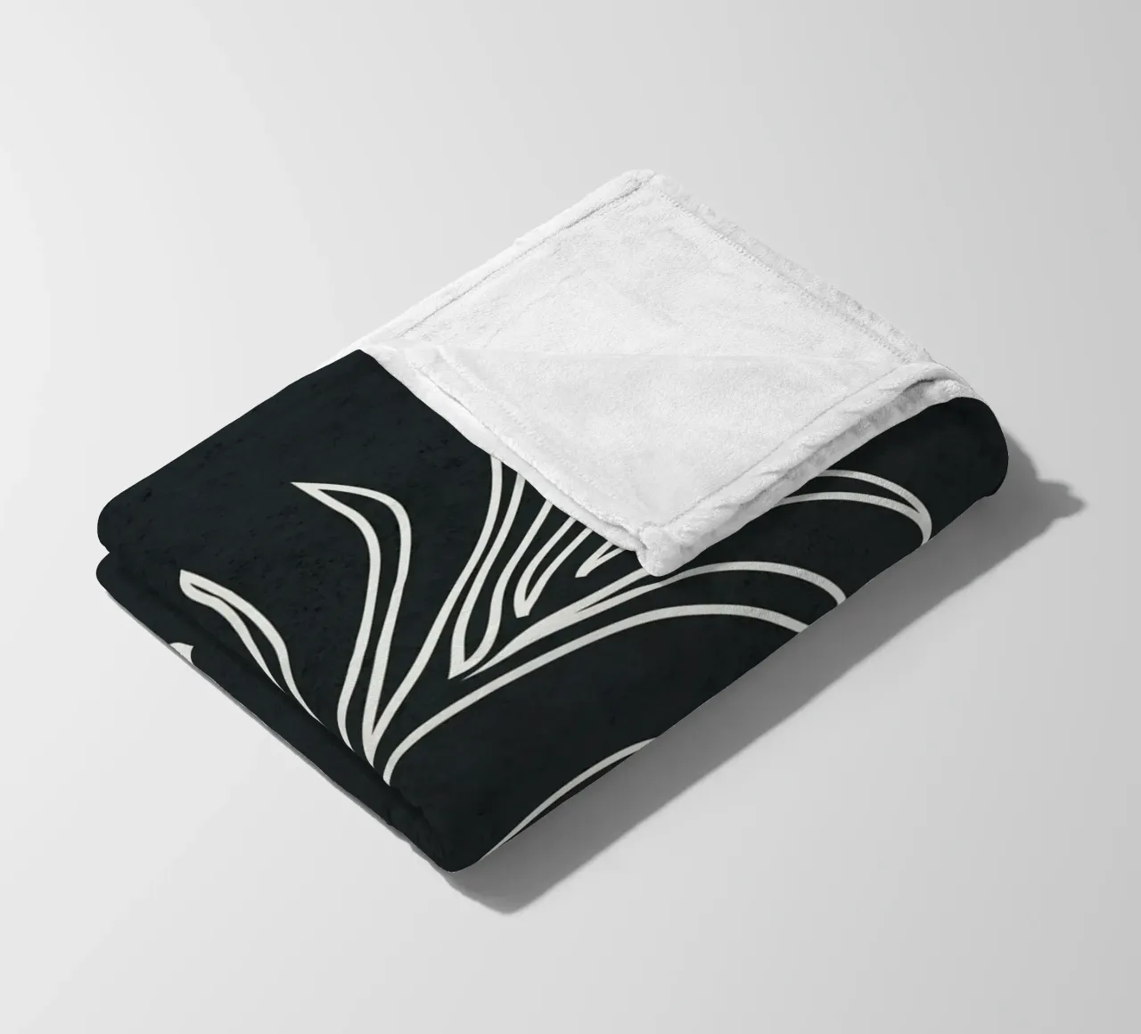 Abstract Line Movement 3 coperta in pile da Nadjaa
