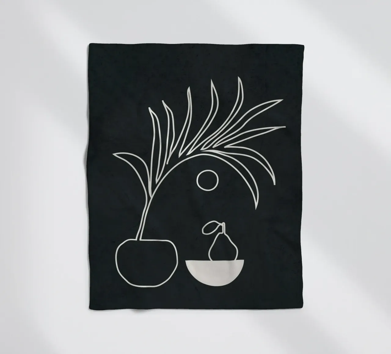 Abstract Line Movement 3 coperta in pile da Nadjaa