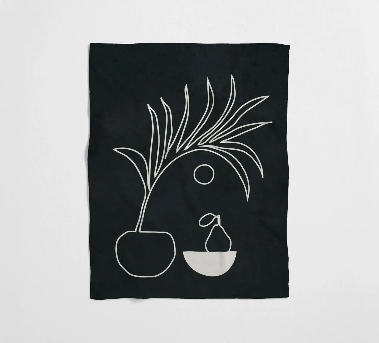 Abstract Line Movement 3 coperta in pile da Nadjaa