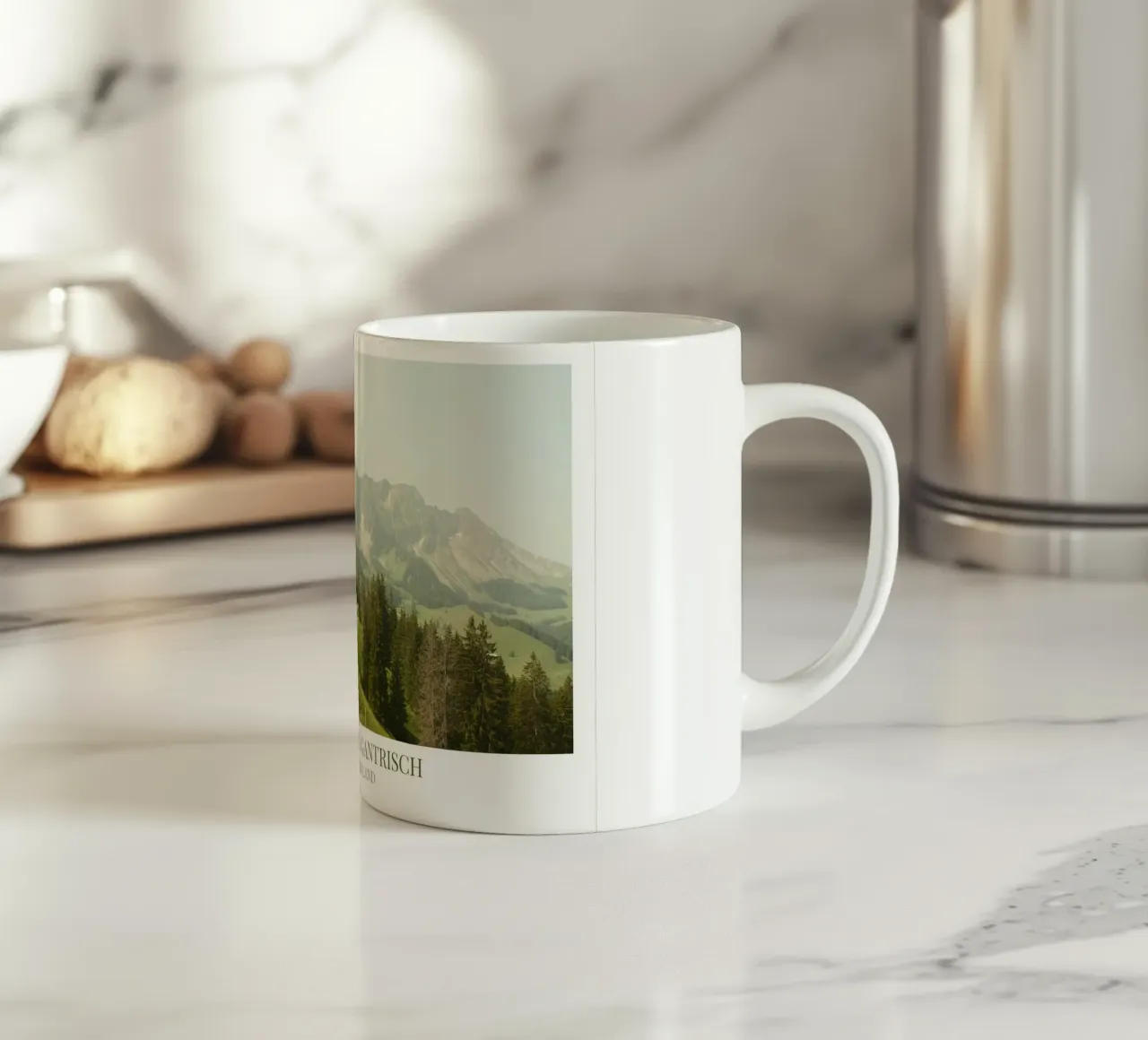 Gantrisch II: Switzerland tazza in ceramica da FujiFrames